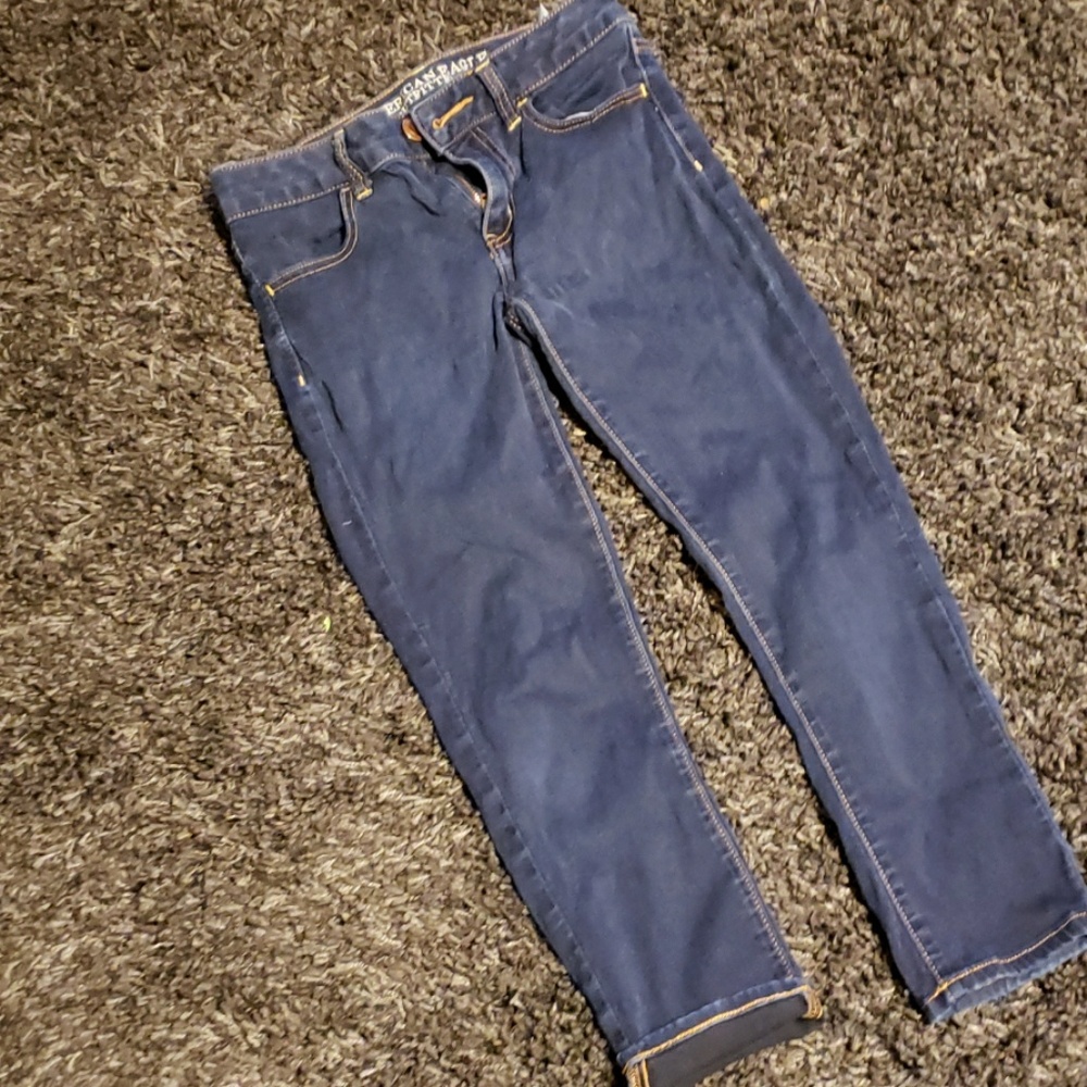 American eagle jean capris